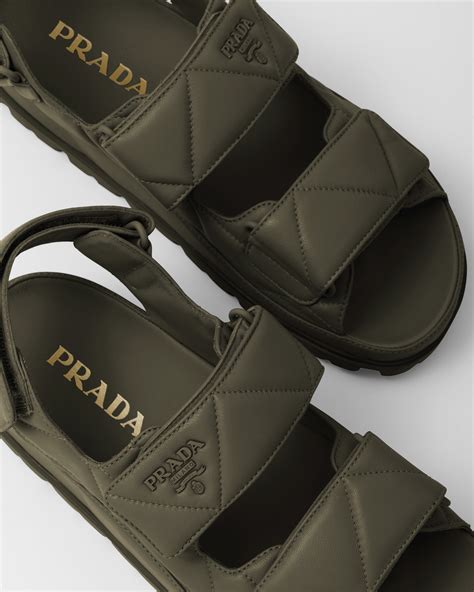 prada green sandals|Prada transparent sandals.